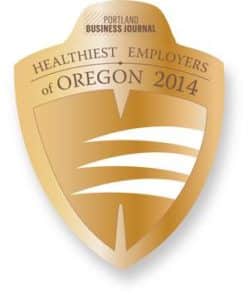 Healthiest Employees of Oregon Honoree. 2014